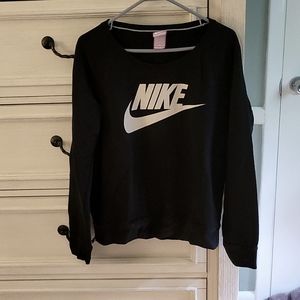 Nike Black Crewneck Sweater